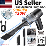 120W Cordless Handheld Vacuum Cleaner Small Mini Portable Car Auto thumbnail 2