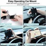 Universal Car Dashboard Mount Holder Stand Clamp Cradle Clip For Cell thumbnail 5
