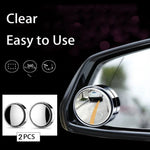 Adjustable Blind Spot Mirror 2 PC Set thumbnail 3