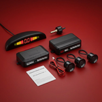 Universal Car LED Parking Sensor 4 Sensors system thumbnail 1